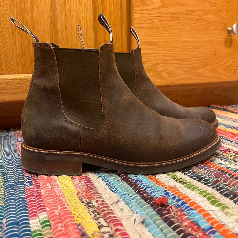 Rhodes Chelsea boot men’s 9 brown leather casual Jackson - Blundstone style